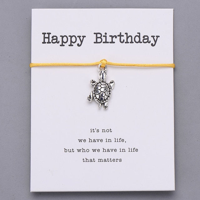 Happy Birthday Gift Bracelet for Women Men Kids - Shopeasywear