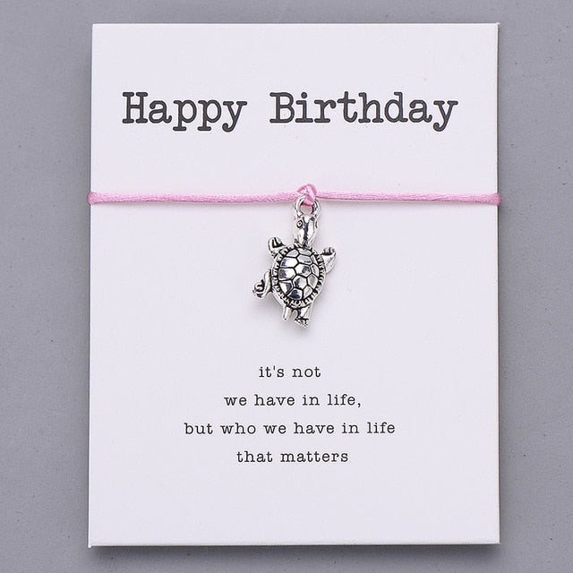 Happy Birthday Gift Bracelet for Women Men Kids - Shopeasywear