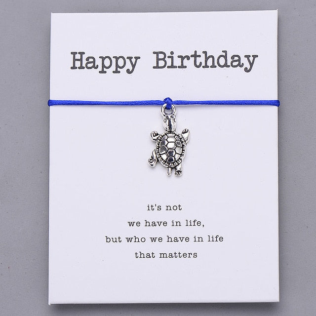 Happy Birthday Gift Bracelet for Women Men Kids - Shopeasywear