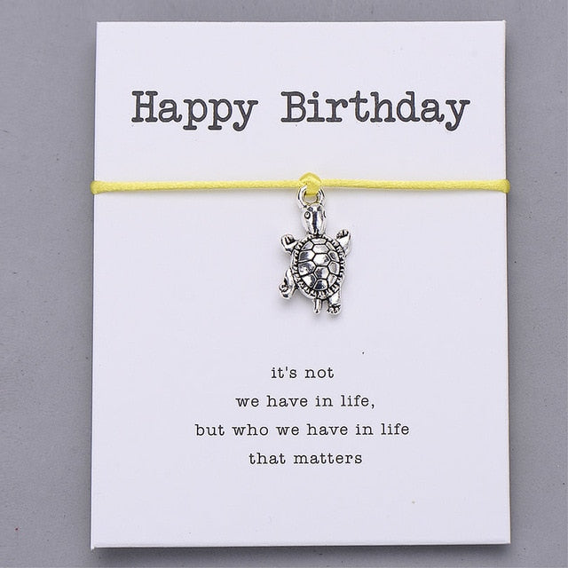 Happy Birthday Gift Bracelet for Women Men Kids - Shopeasywear