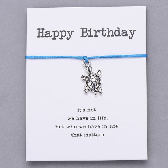 Happy Birthday Gift Bracelet for Women Men Kids - Shopeasywear