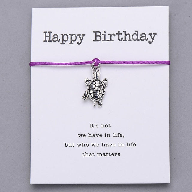 Happy Birthday Gift Bracelet for Women Men Kids - Shopeasywear