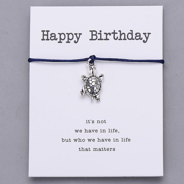Happy Birthday Gift Bracelet for Women Men Kids - Shopeasywear