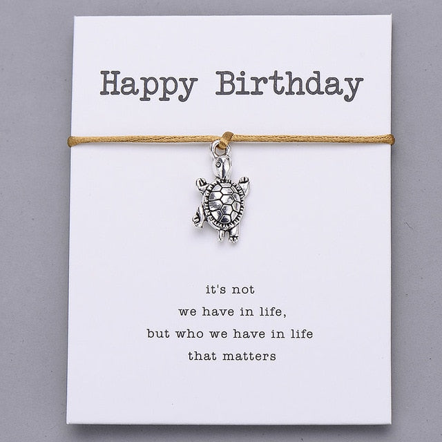 Happy Birthday Gift Bracelet for Women Men Kids - Shopeasywear