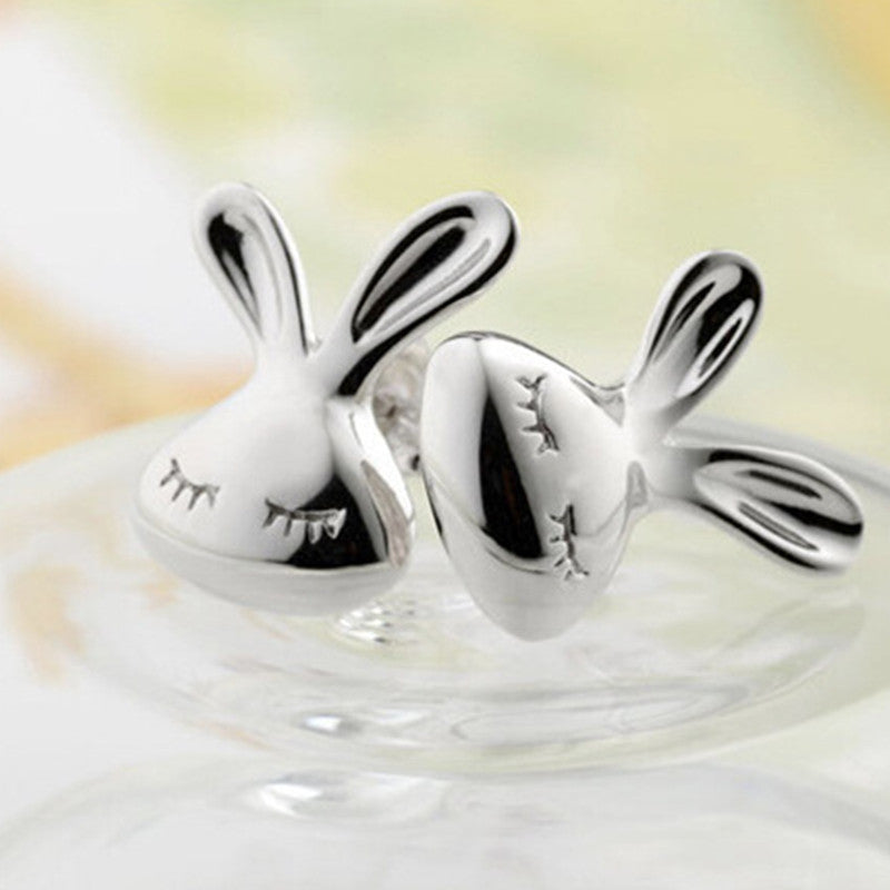 Cute Rabbit Stud Earrings For Women - Shopeasywear