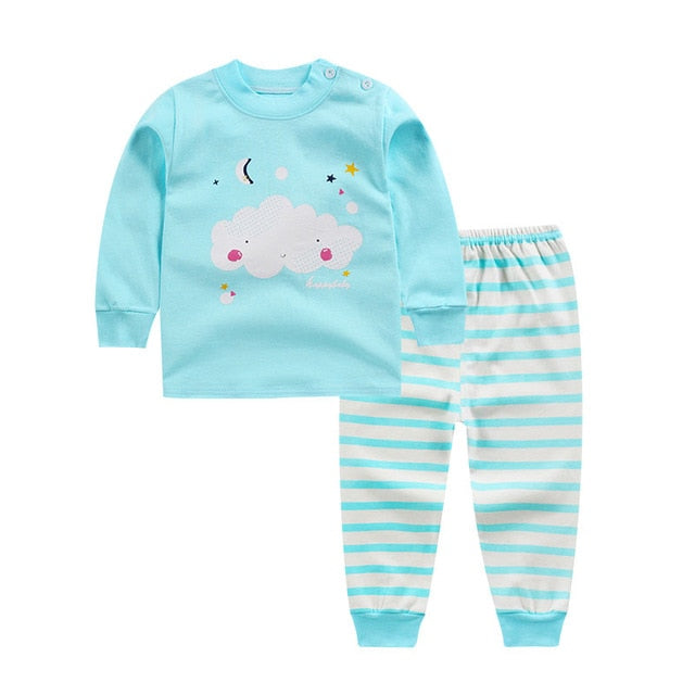 Cartoon Kids Pajamas Sets