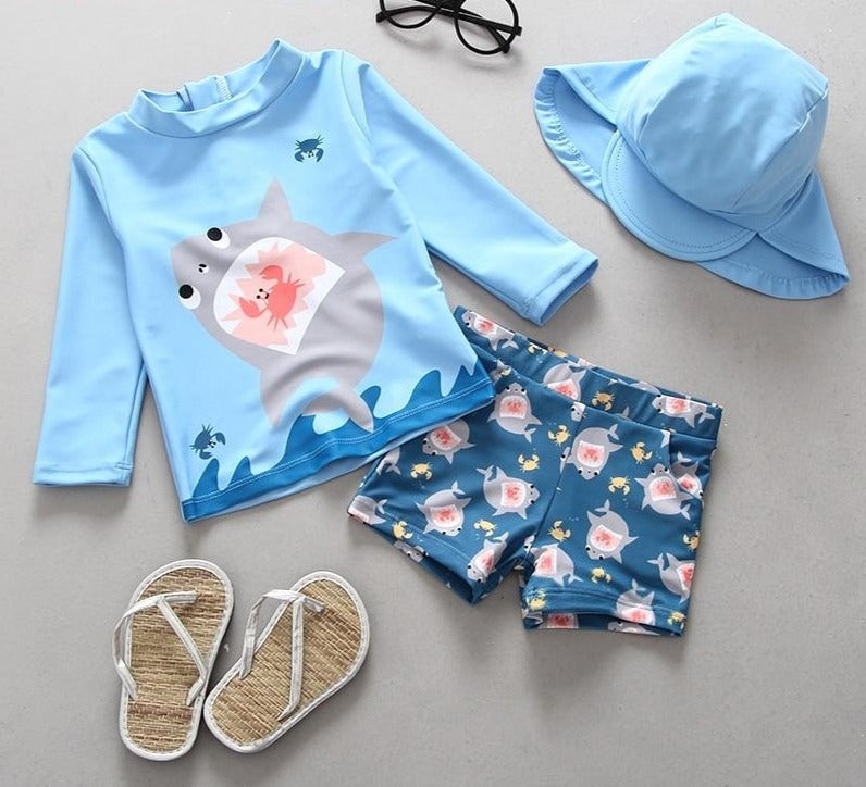 Two-Piece Separate Child Swim Suits