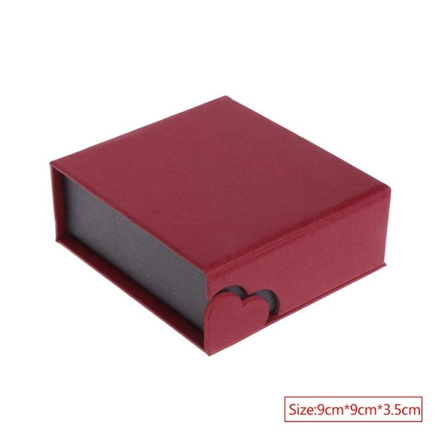 JAVRIVK 22x5x3cm Jewelry Box Bracelet Bangle Necklace Pendant Ring Gift Soft Display Case Wedding - Shopeasywear