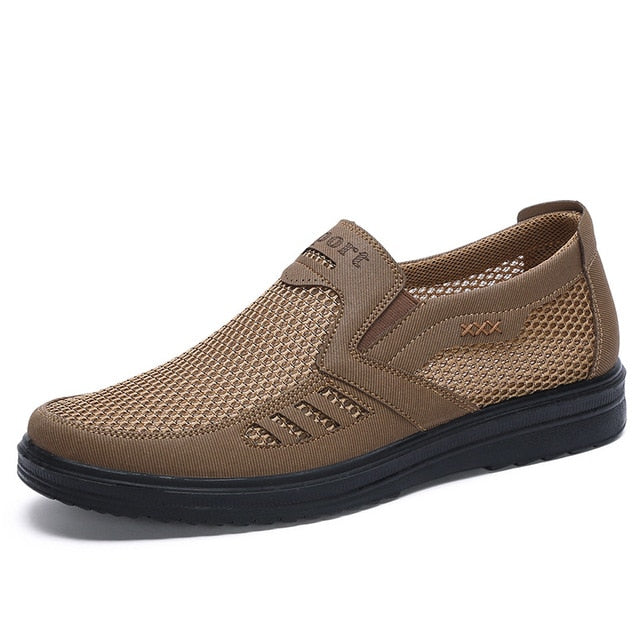 Summer Style Mesh Flats For Men
