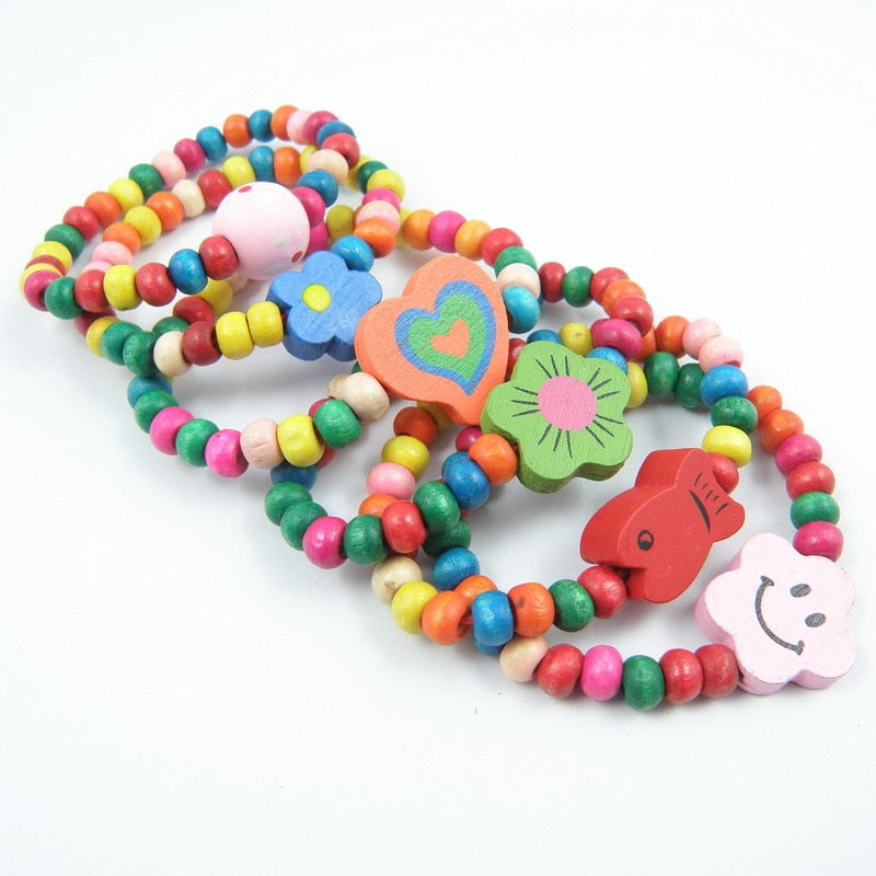 Wooden Beads Bracelets For Children - Shopeasywear
