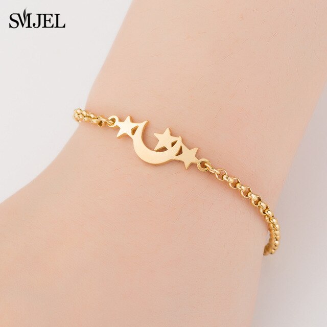 Adjustable Gold Bracelets Kids Gift - Shopeasywear
