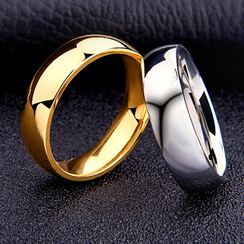 Titanium Steel Couple Ring - Shopeasywear