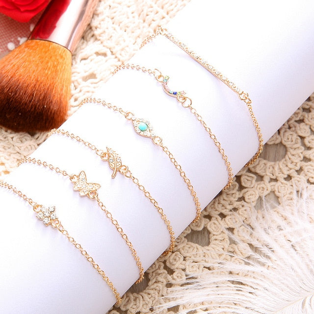 Gold Color Wedding Bracelet